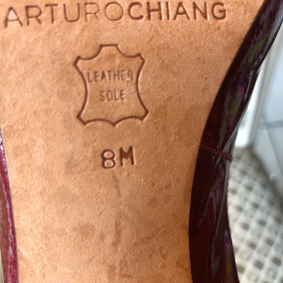 Arturo Chiang ruby red heels 8 - Picture 6 of 6